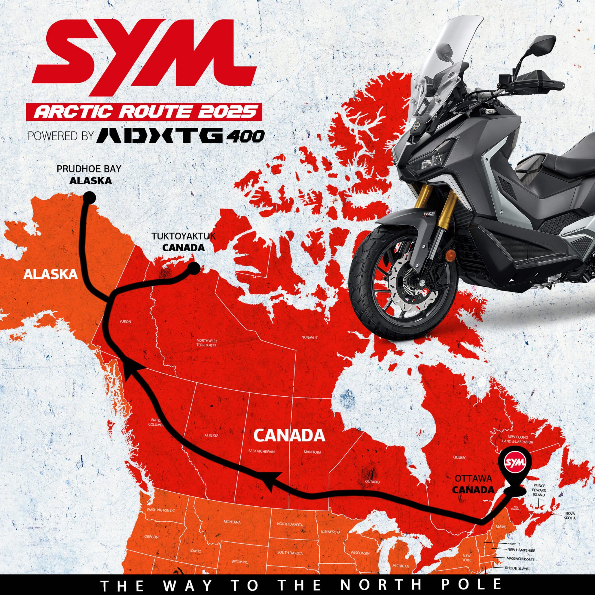 SYM - SYM ARCTIC ROUTE 2025- ADXTG 400